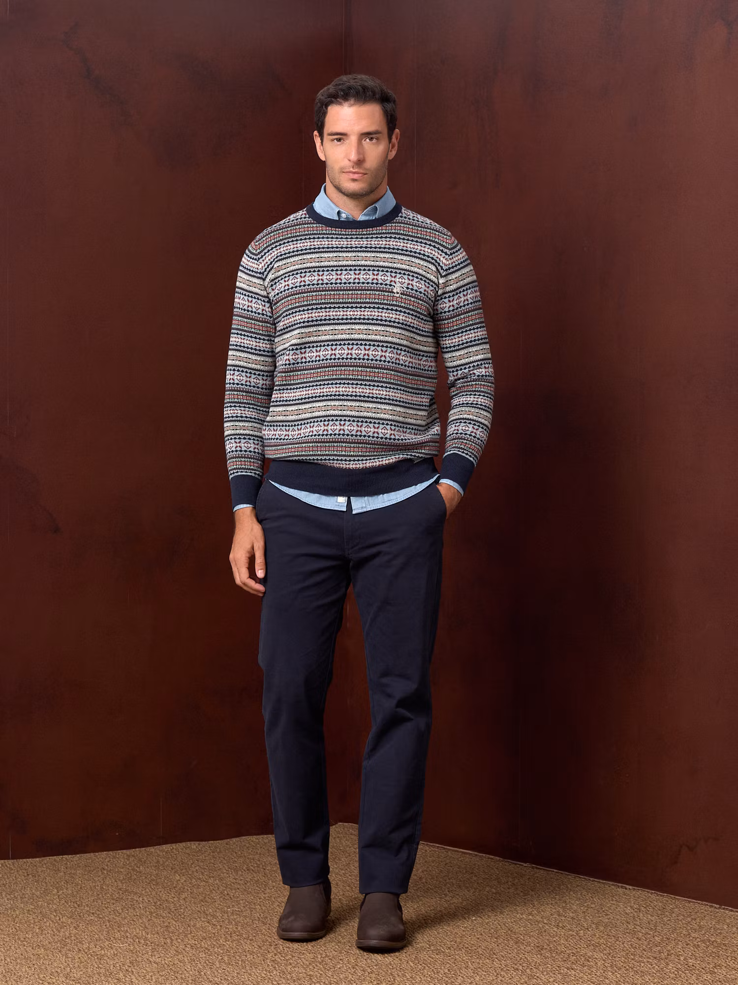 Pull Fair Isle | Marino