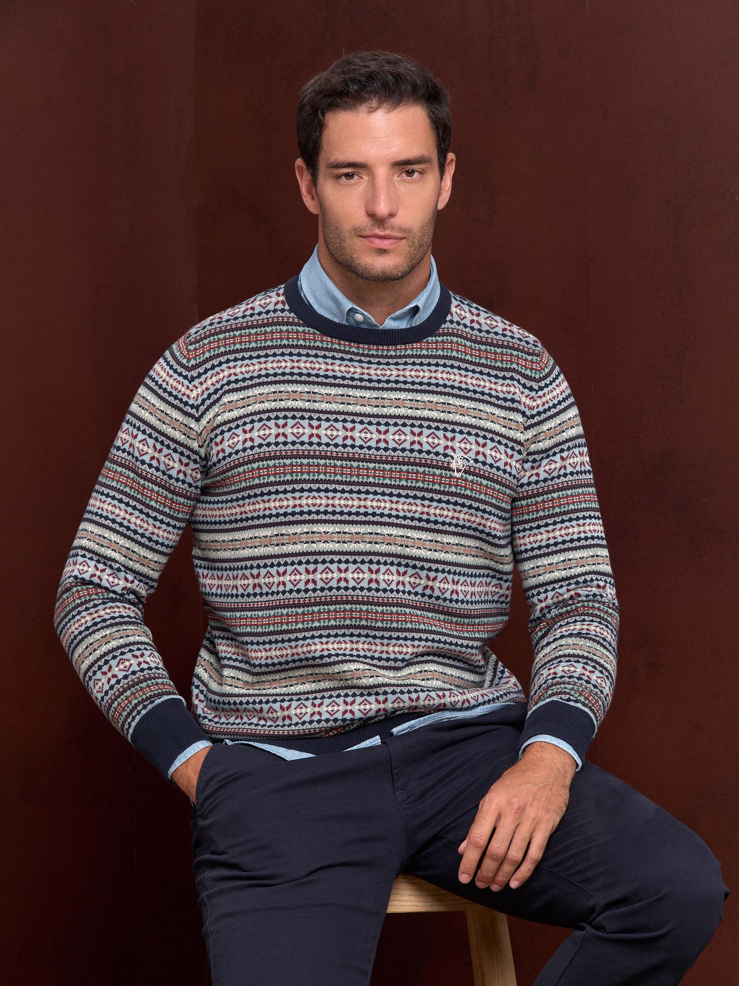 Fair Isle Sweater | Marino