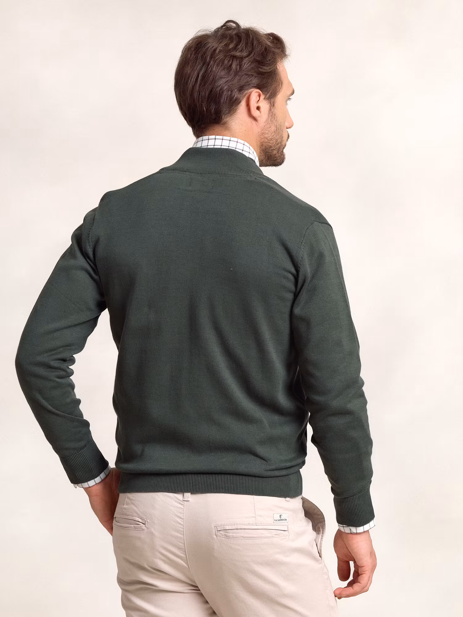 Cardigan à Fermeture Éclair | Abeto