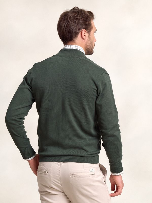 Cárdigan con Cremallera | Abeto