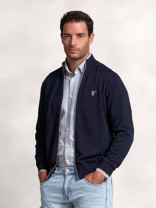 Cardigã Equestrian | Marino