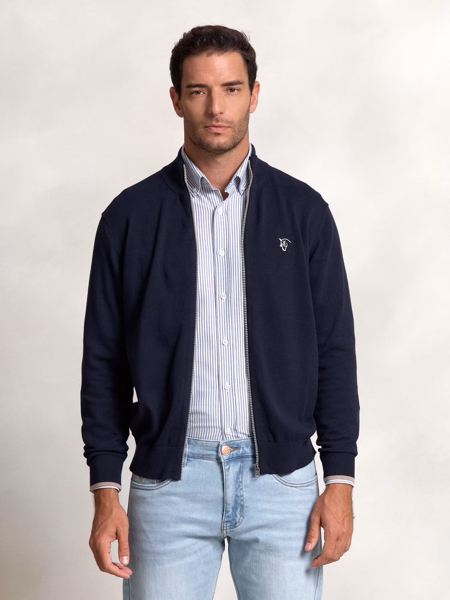 Cardigã Equestrian | Marino