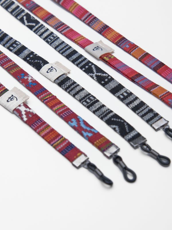 Pacote de Cordões Multicoloridos para Óculos 