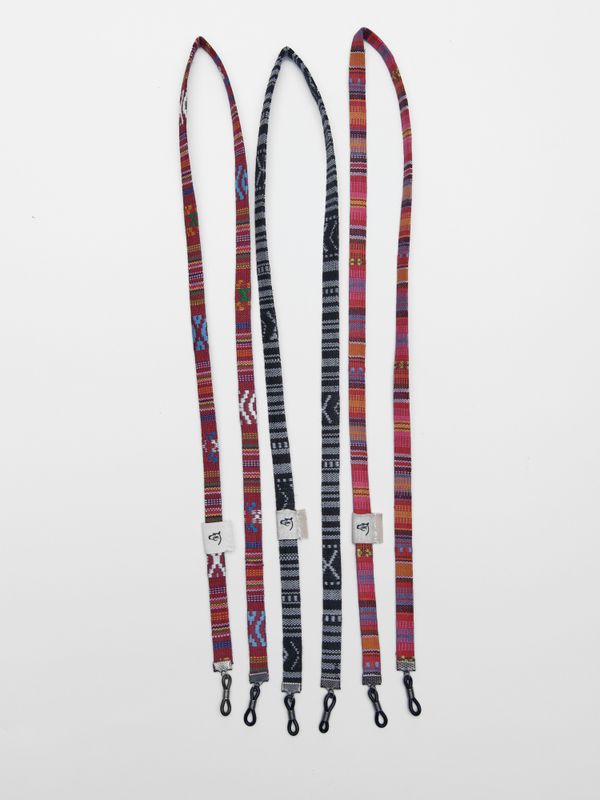 Pacote de Cordões Multicoloridos para Óculos 