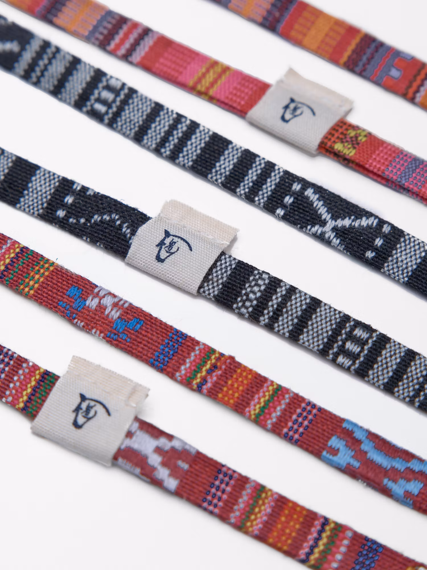 Pacote de Cordões Multicoloridos para Óculos 