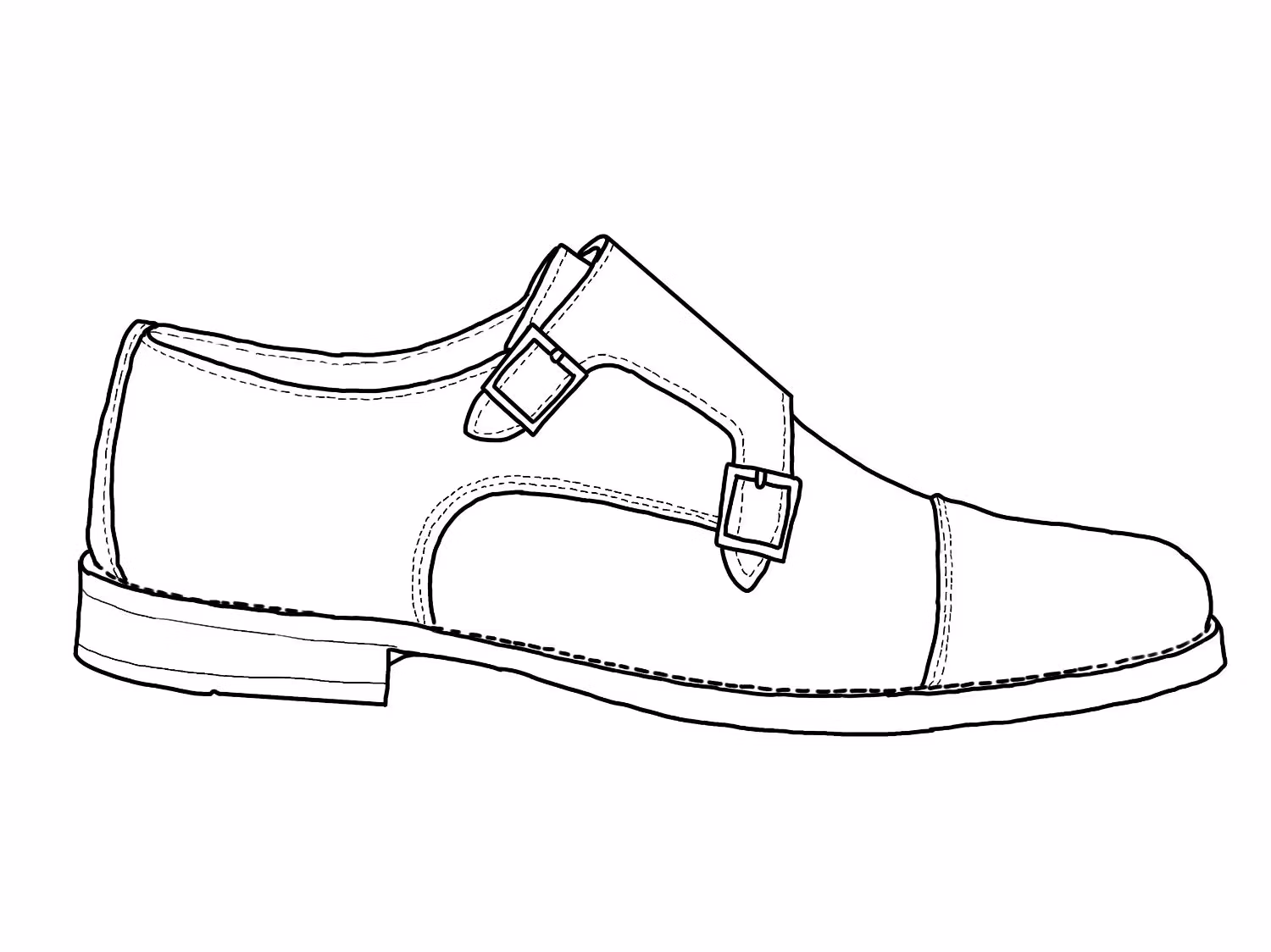 Monk Strap Shoe