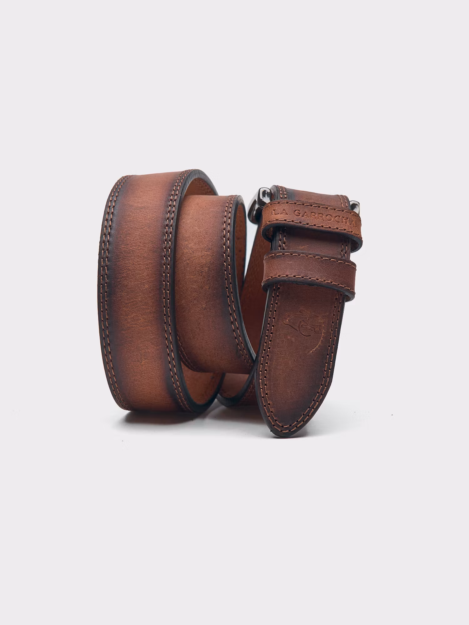 Brushed Belt | Chocolate