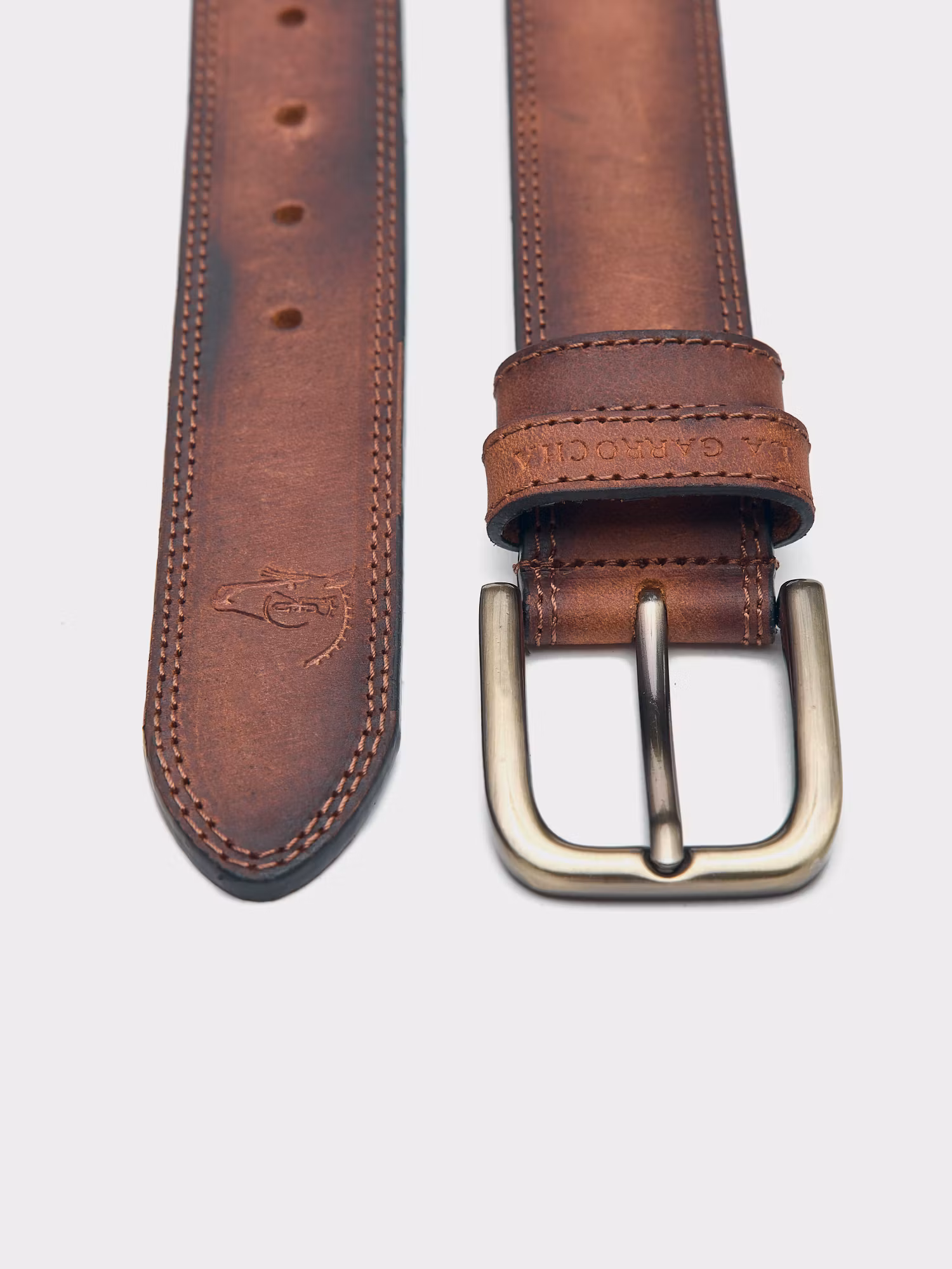 Brushed Belt | Chocolate