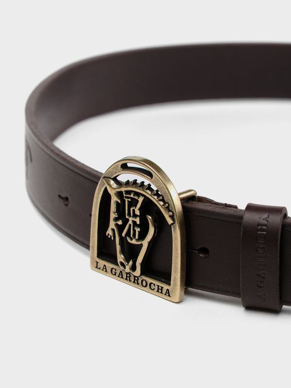 Ceinture Estribo | Chocolate