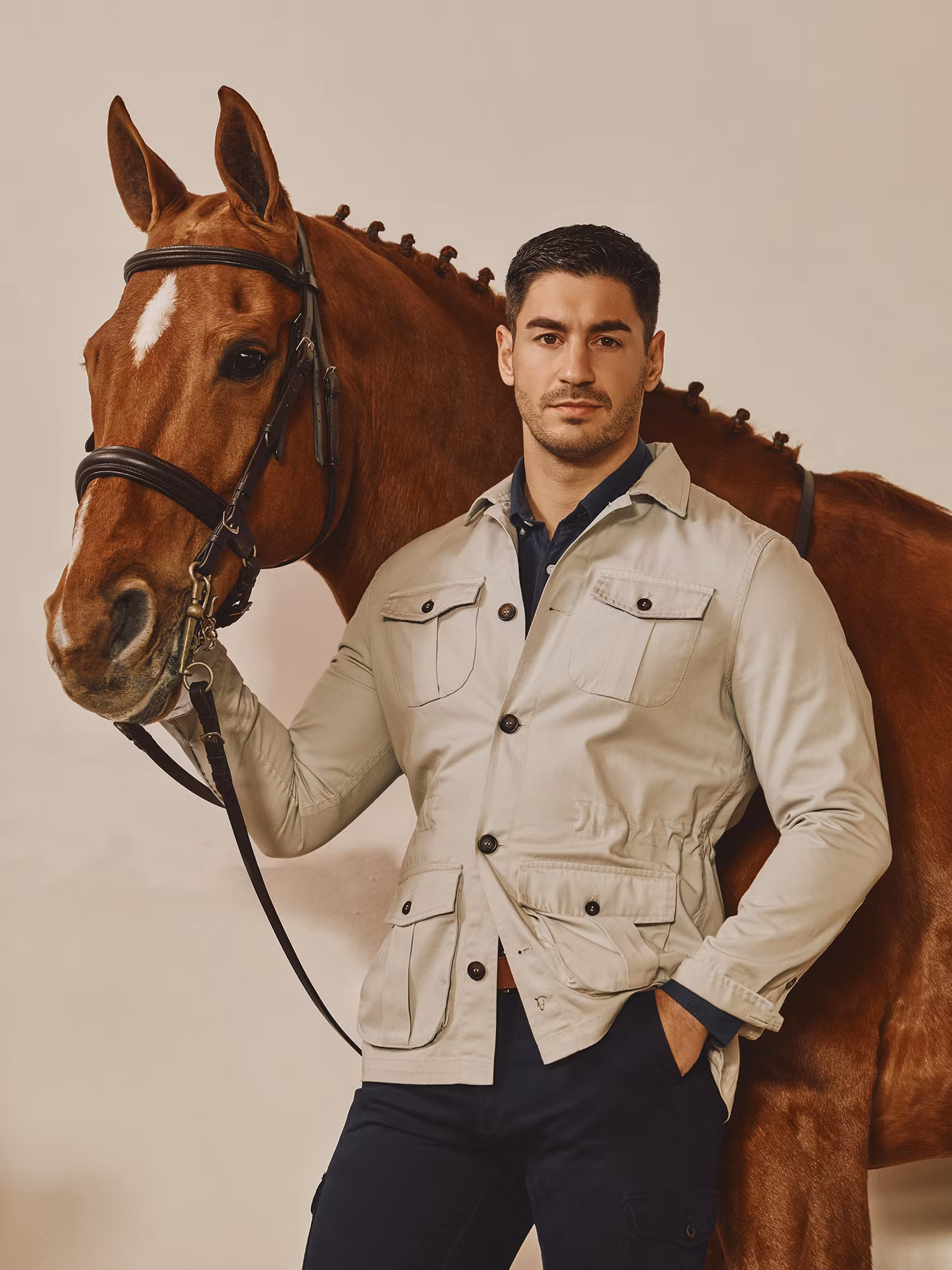 Sahariana Overshirt  | Stone