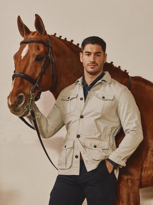 Sahariana Overshirt  | Stone