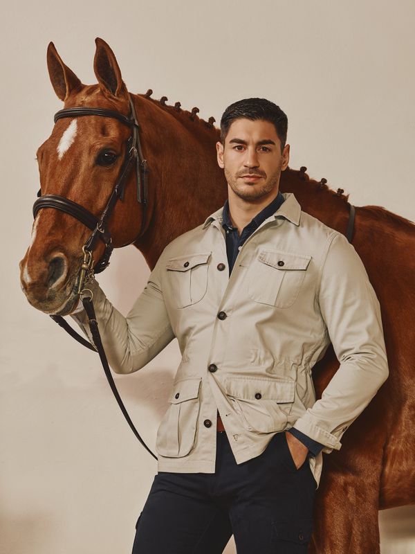 Sahariana Overshirt  | Stone