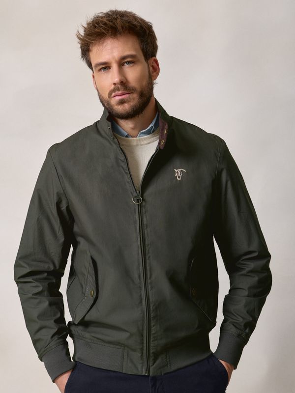 Bomber Com Efeito Encerado | Musgo