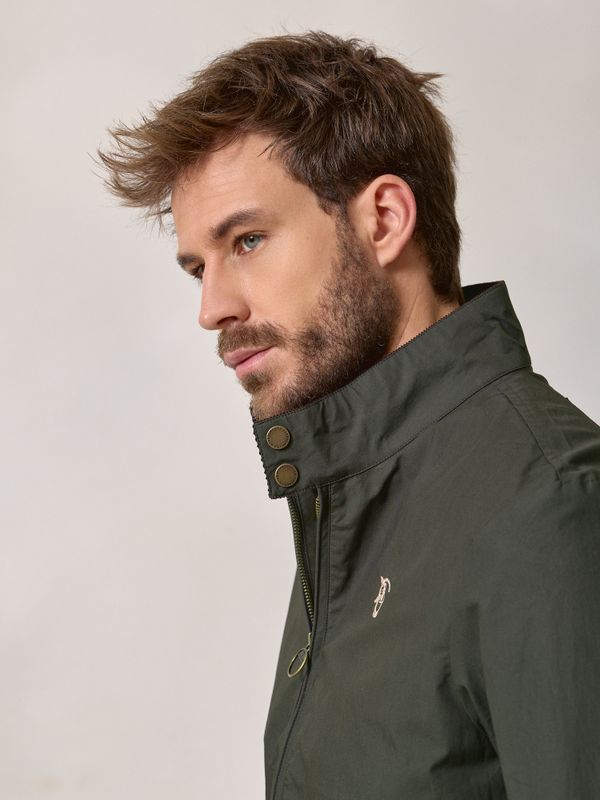 Bomber Com Efeito Encerado | Musgo