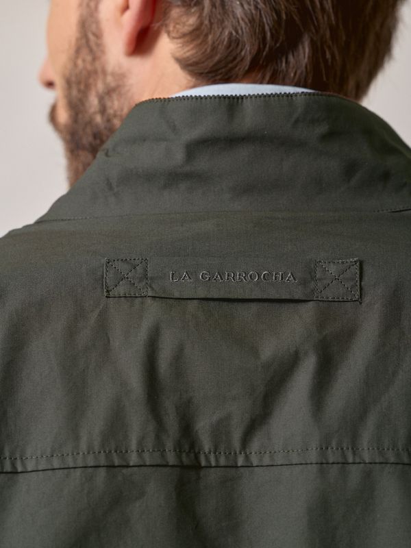 Bomber Com Efeito Encerado | Musgo