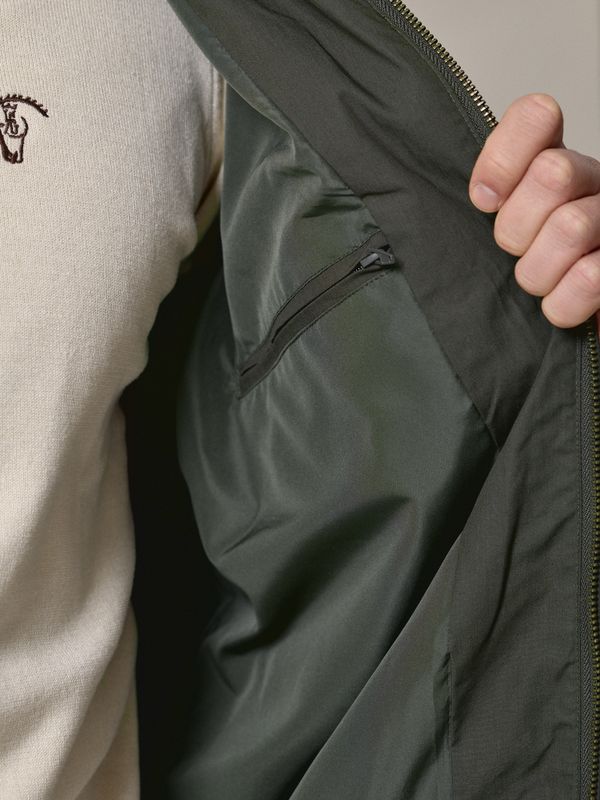 Bomber Com Efeito Encerado | Musgo