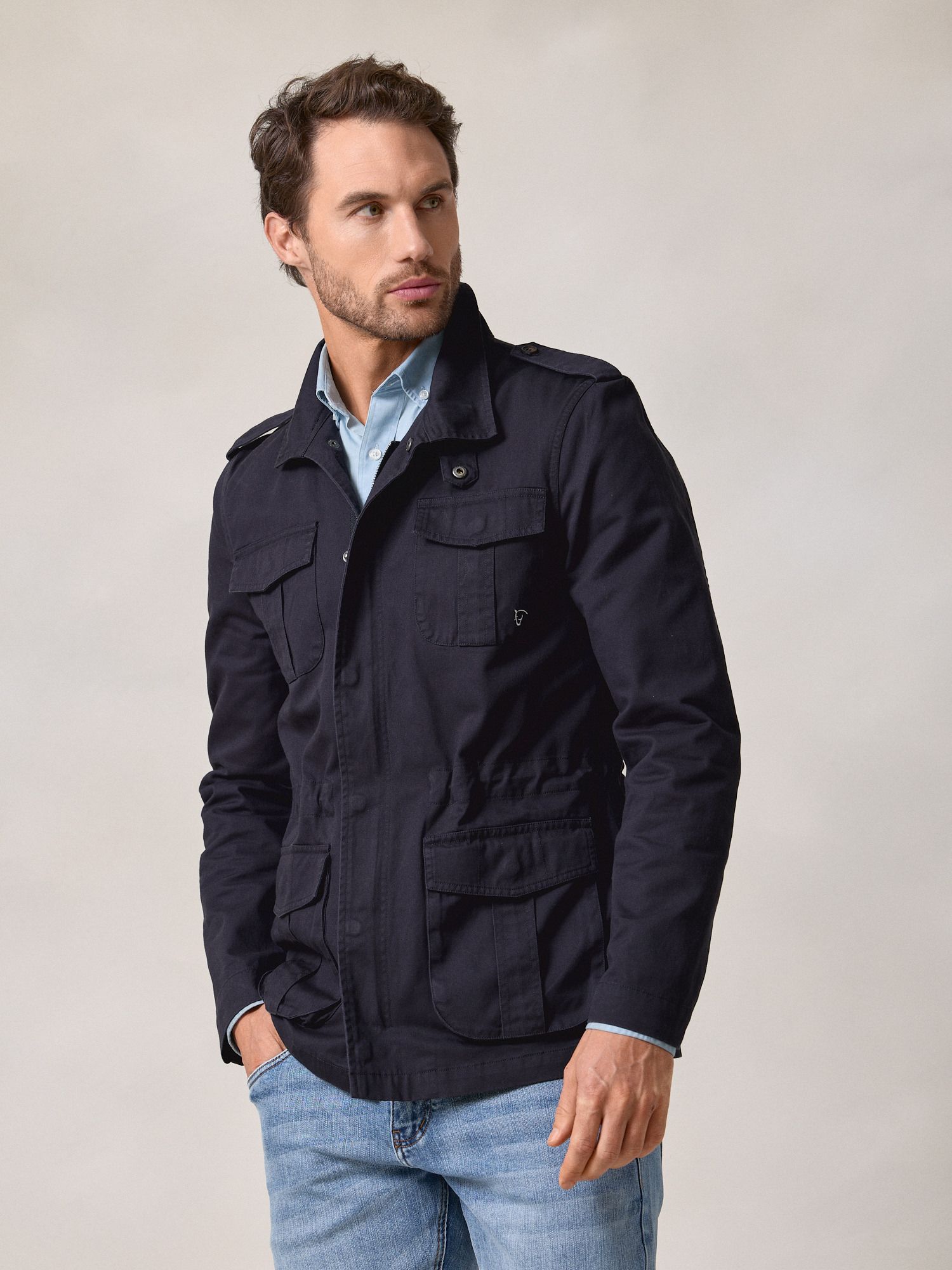 Parka Militar | Azul Marinho