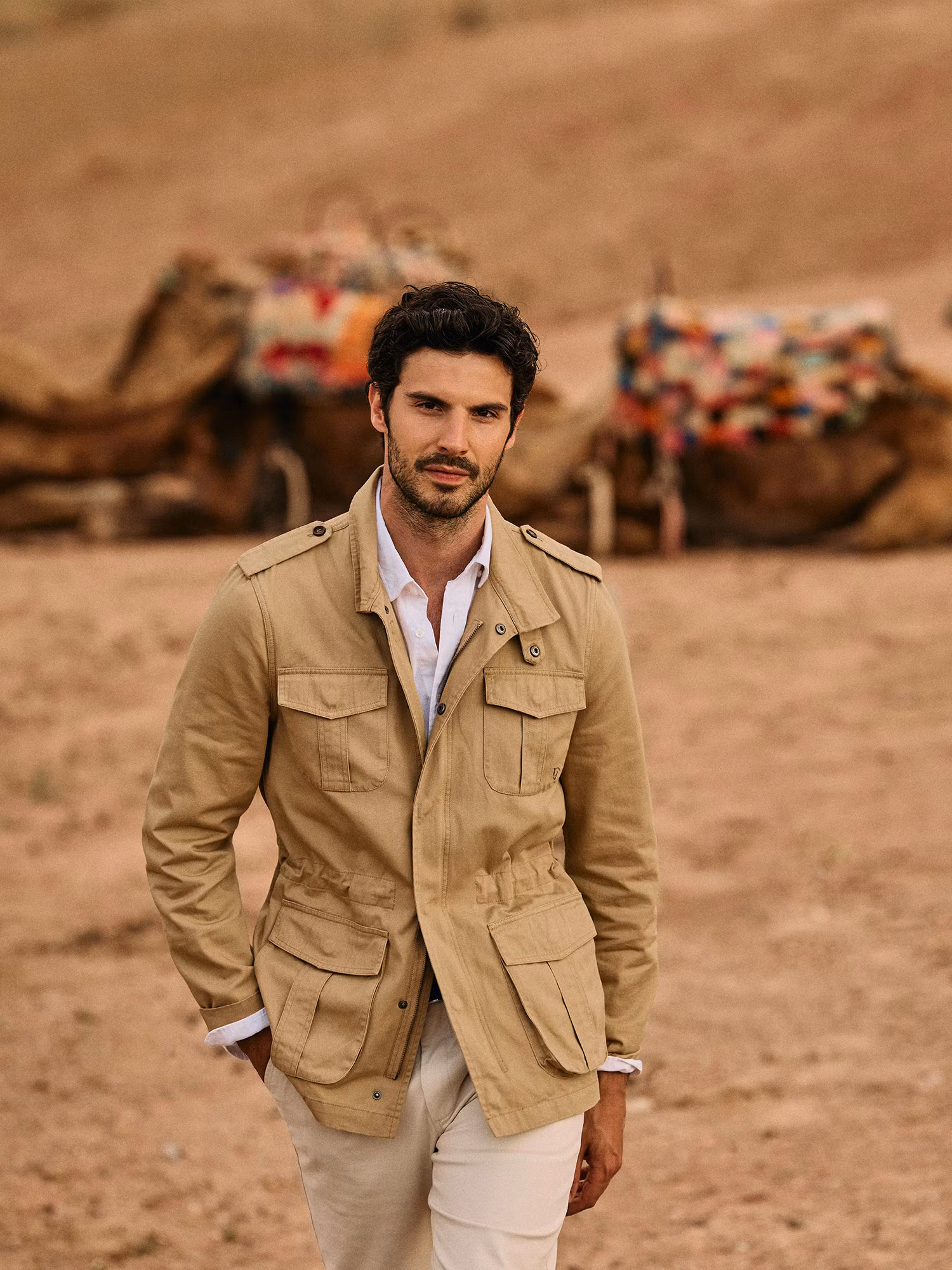 Parka militar | Camel