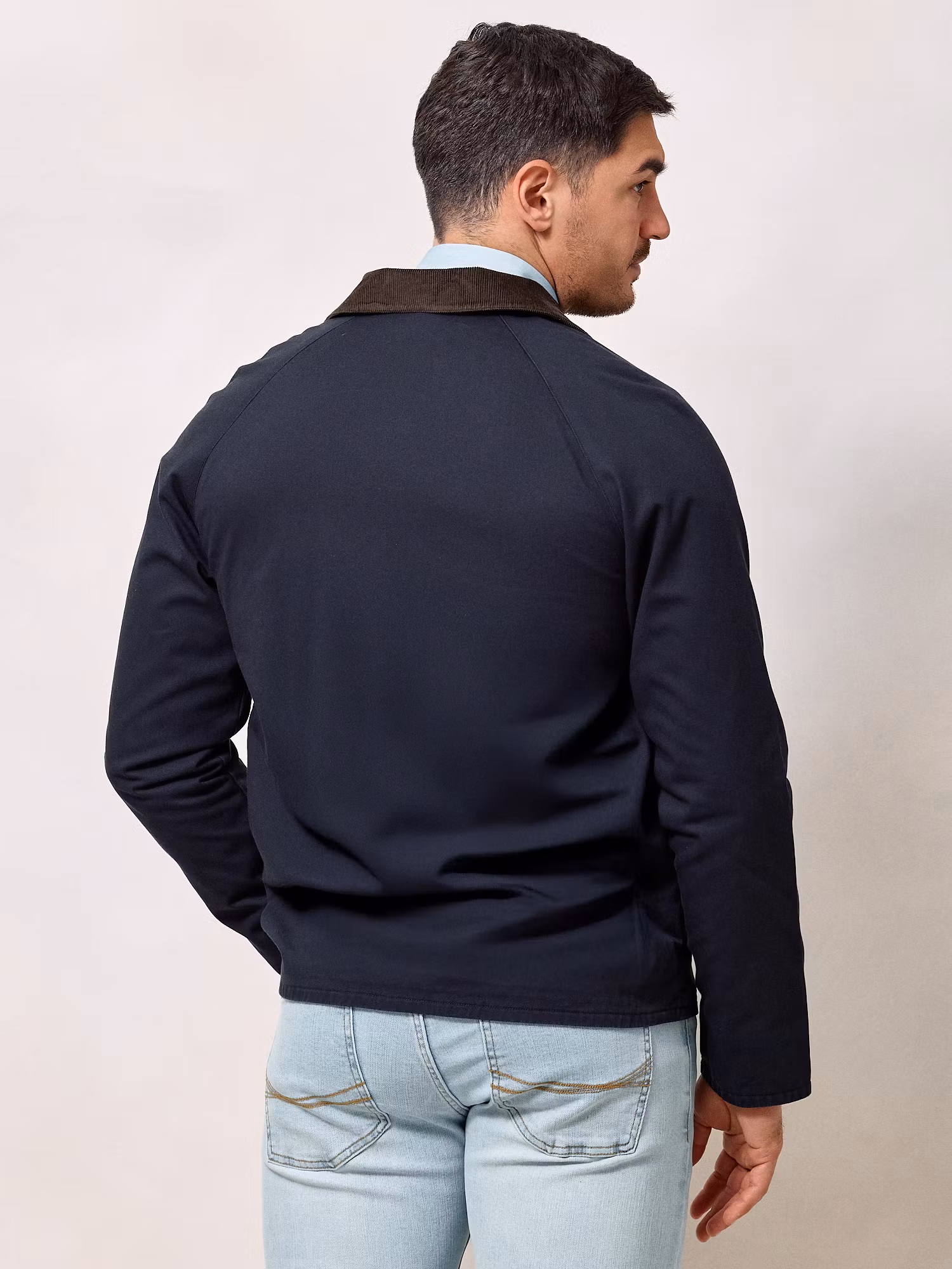 Short Twill Jacket | Navy Blue