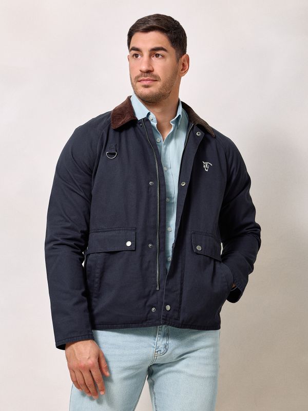 Jaqueta Curta Sarja | Marino