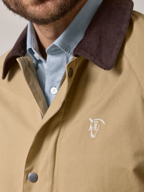 Veste Courte en Sergé | Camel