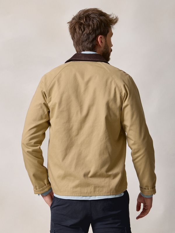 Veste Courte en Sergé | Camel