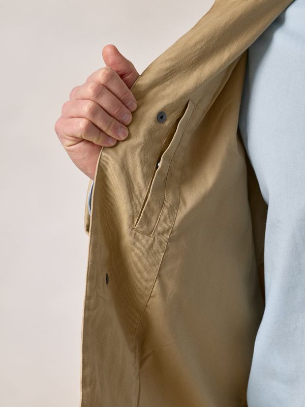 Veste Courte en Sergé | Camel