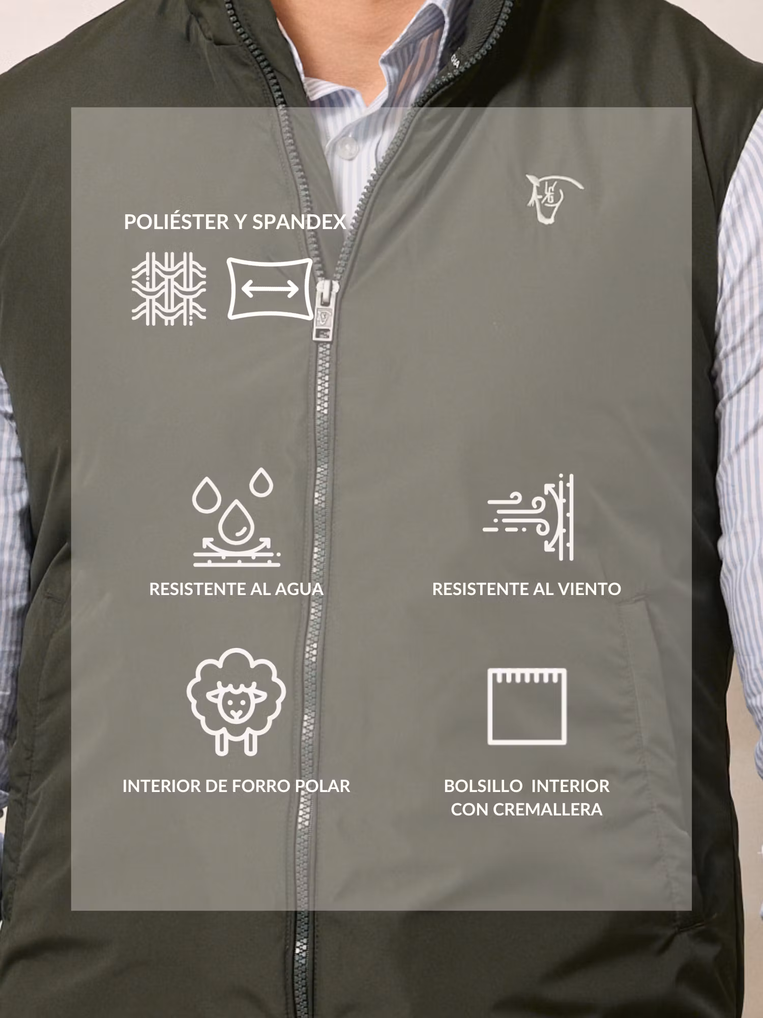 Gilet Technique | Vert Sapin