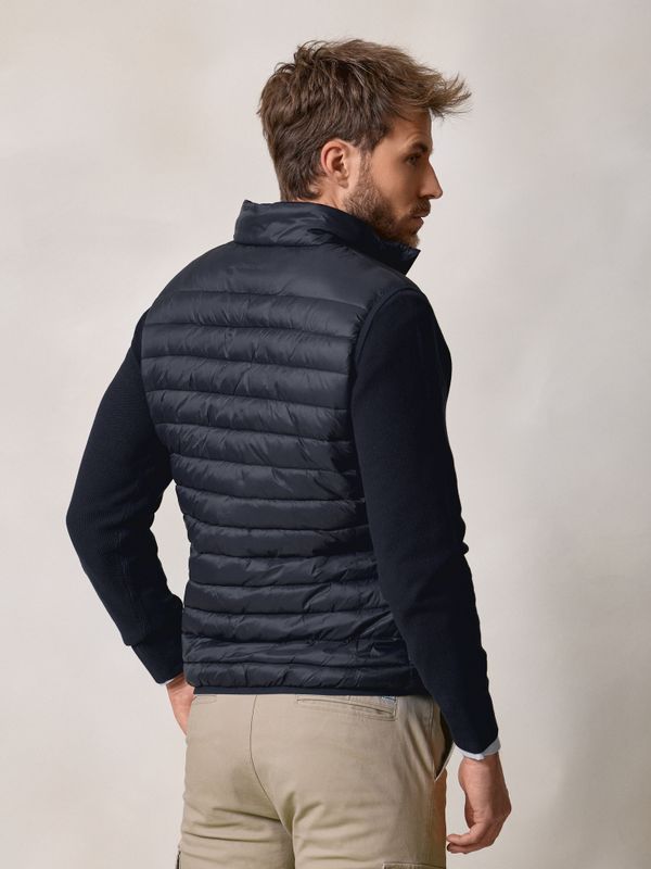 Doudoune sans manches | Bleu Marine