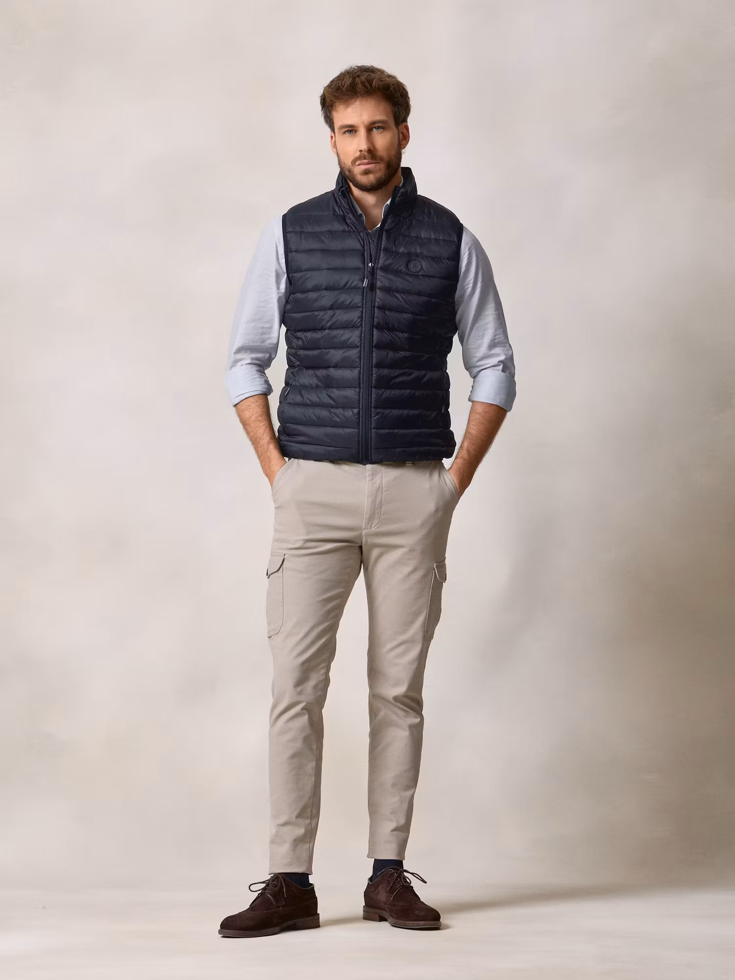 Doudoune sans manches | Bleu Marine