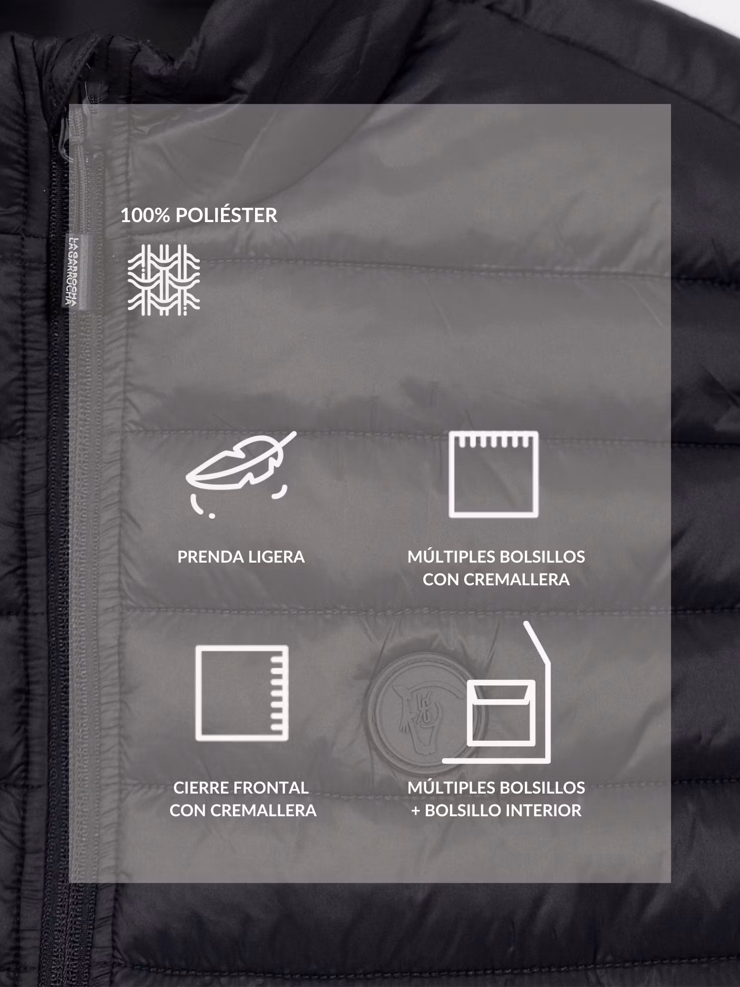 Doudoune sans manches | Bleu Marine