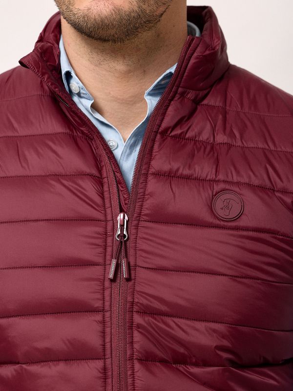 Colete Acolchoado | Burgundy