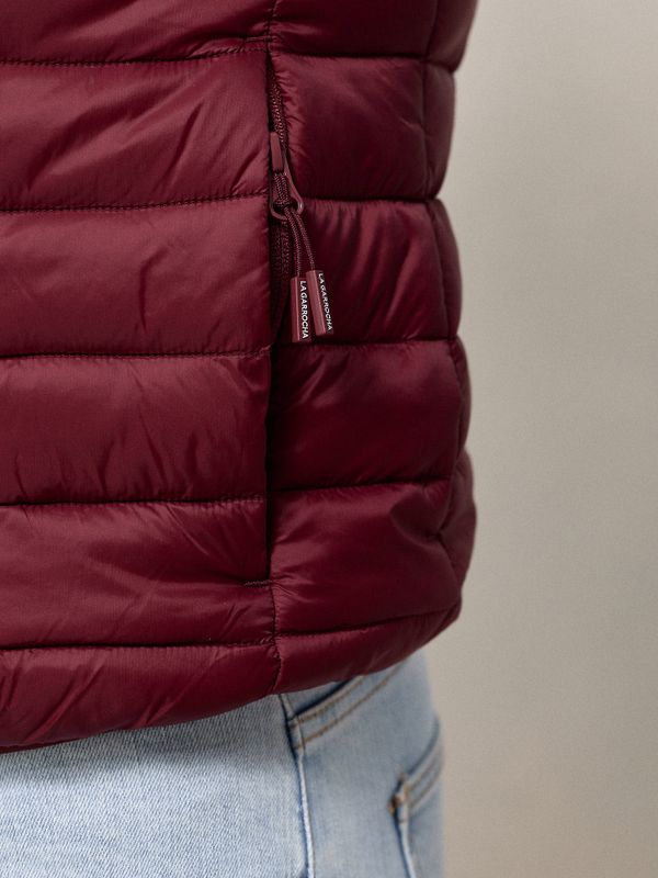 Colete Acolchoado | Burgundy