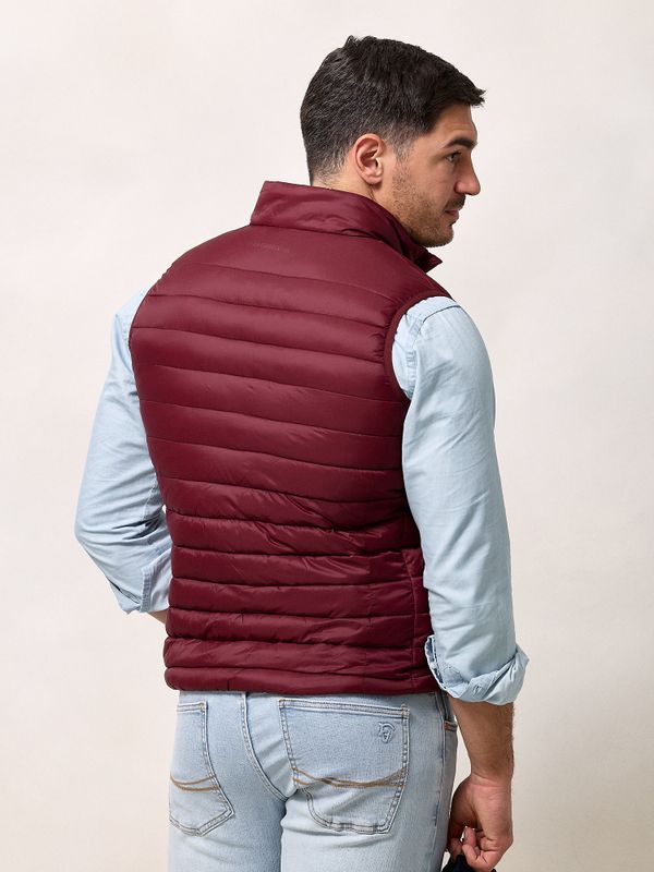 Colete Acolchoado | Burgundy