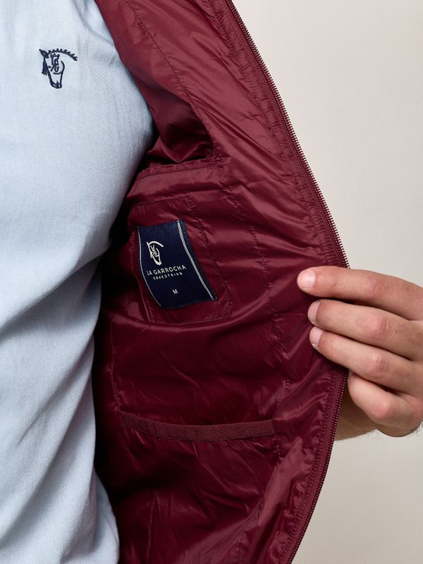 Colete Acolchoado | Burgundy