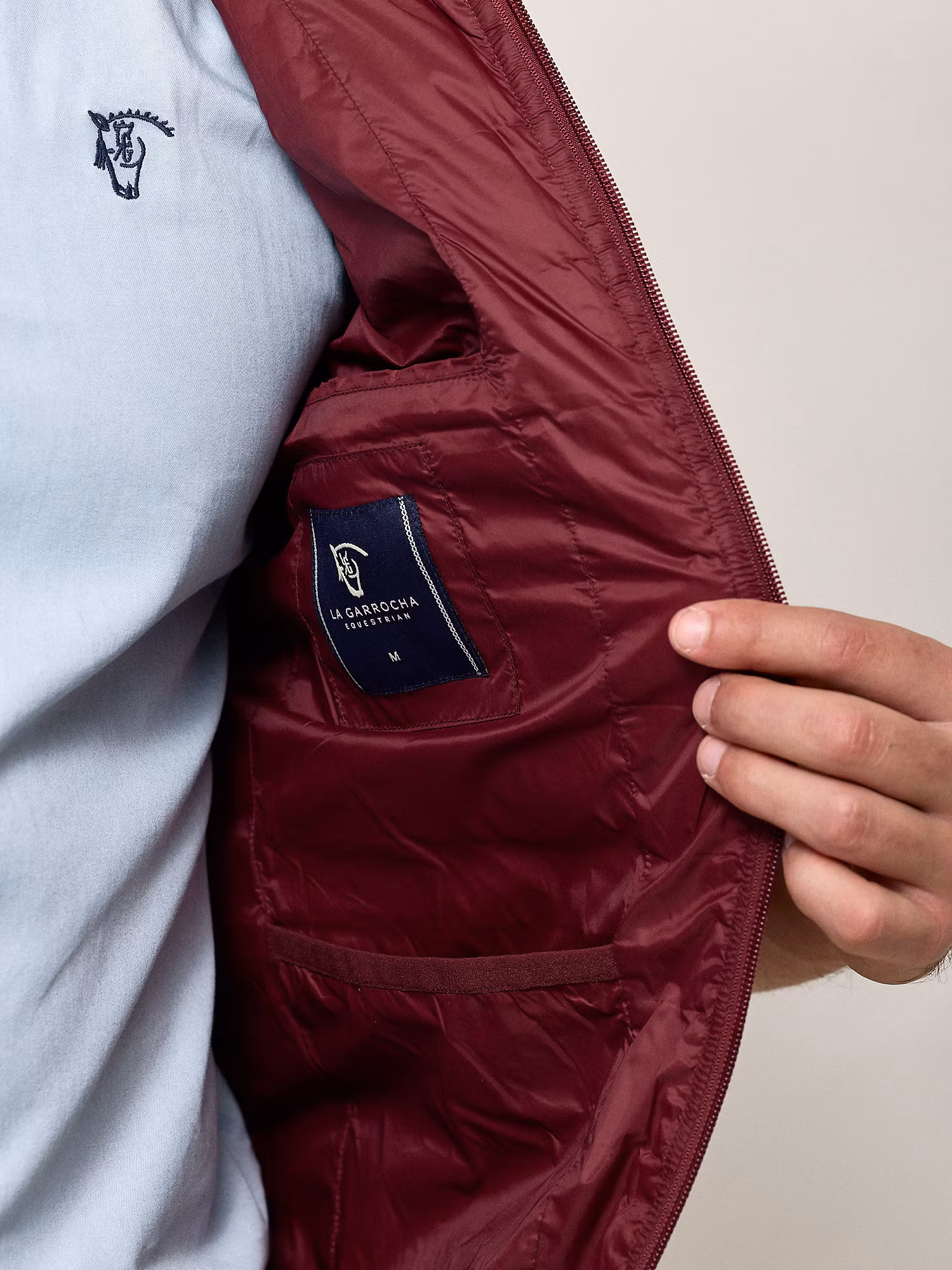 Doudoune sans manches | Bordeaux