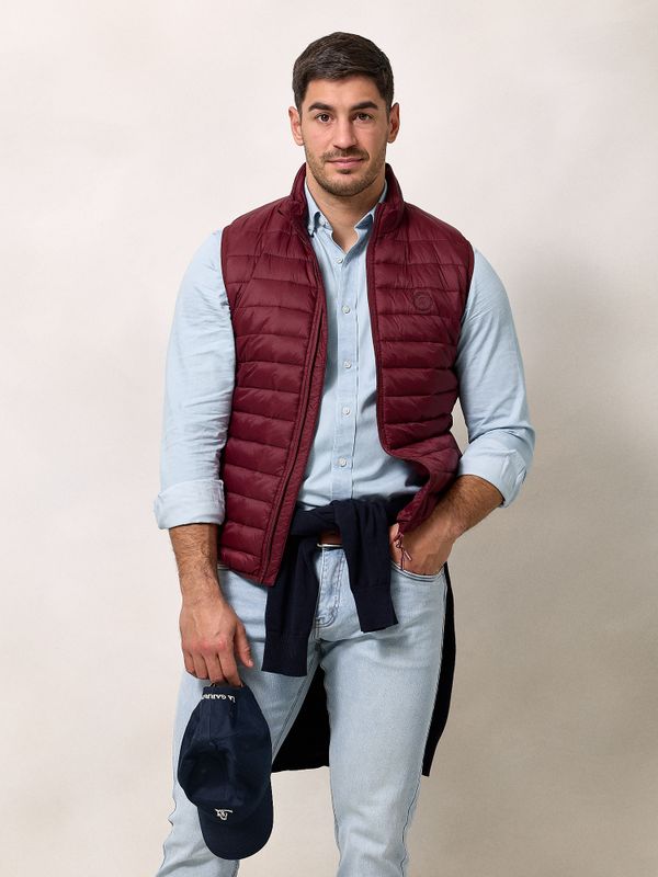 Colete Acolchoado | Burgundy