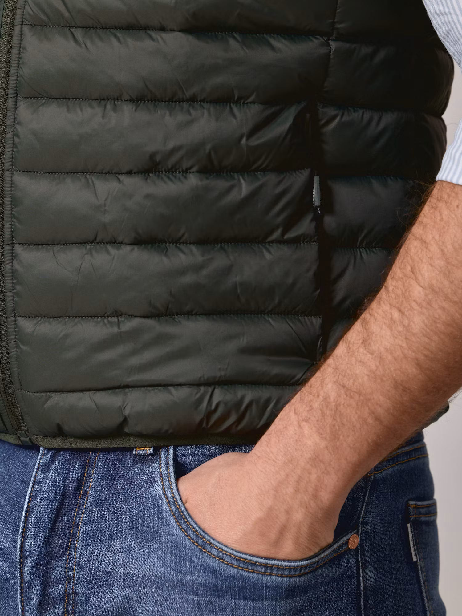 Doudoune sans manches | Vert Sapin