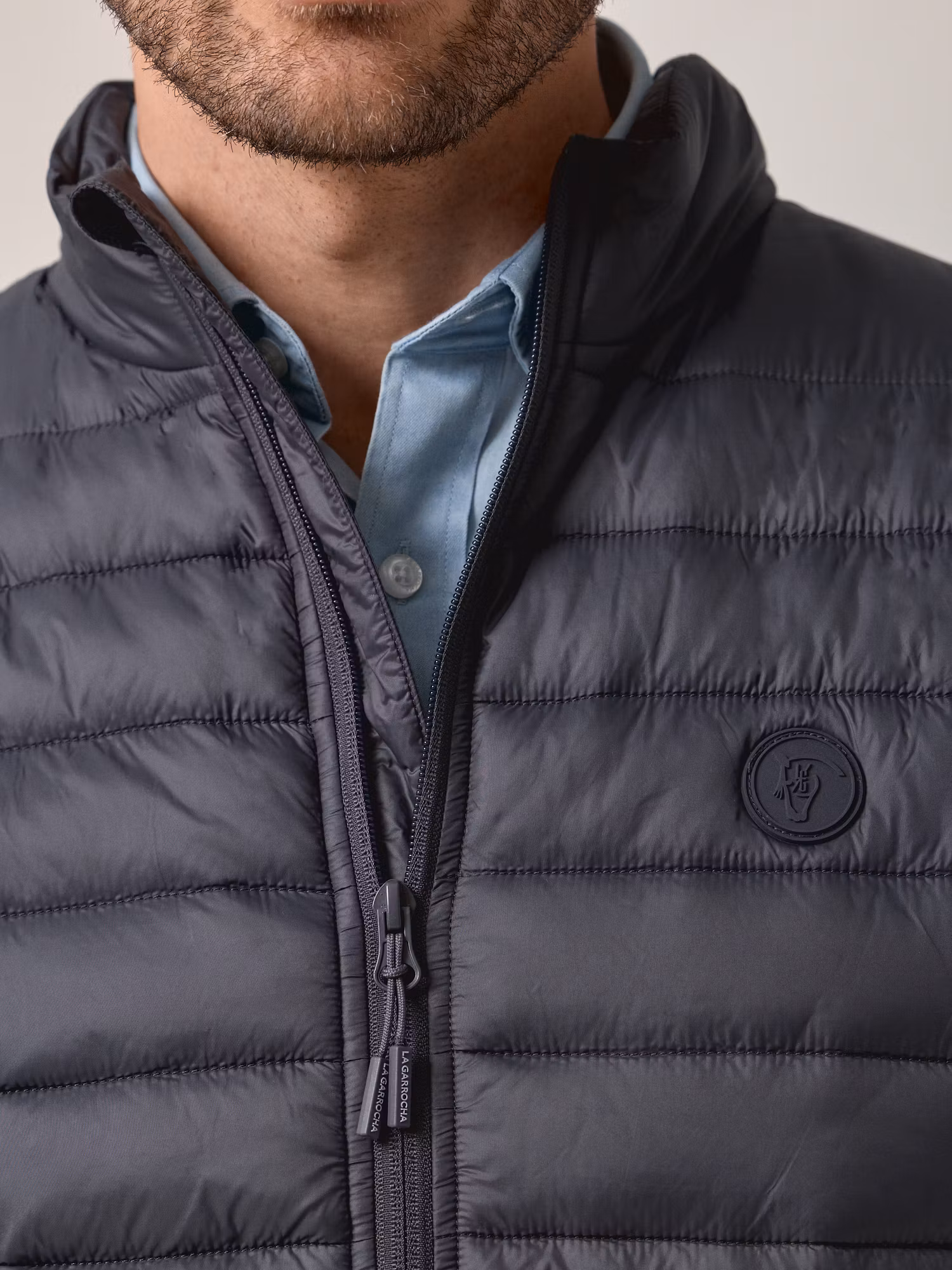 Doudoune sans manches | Gris