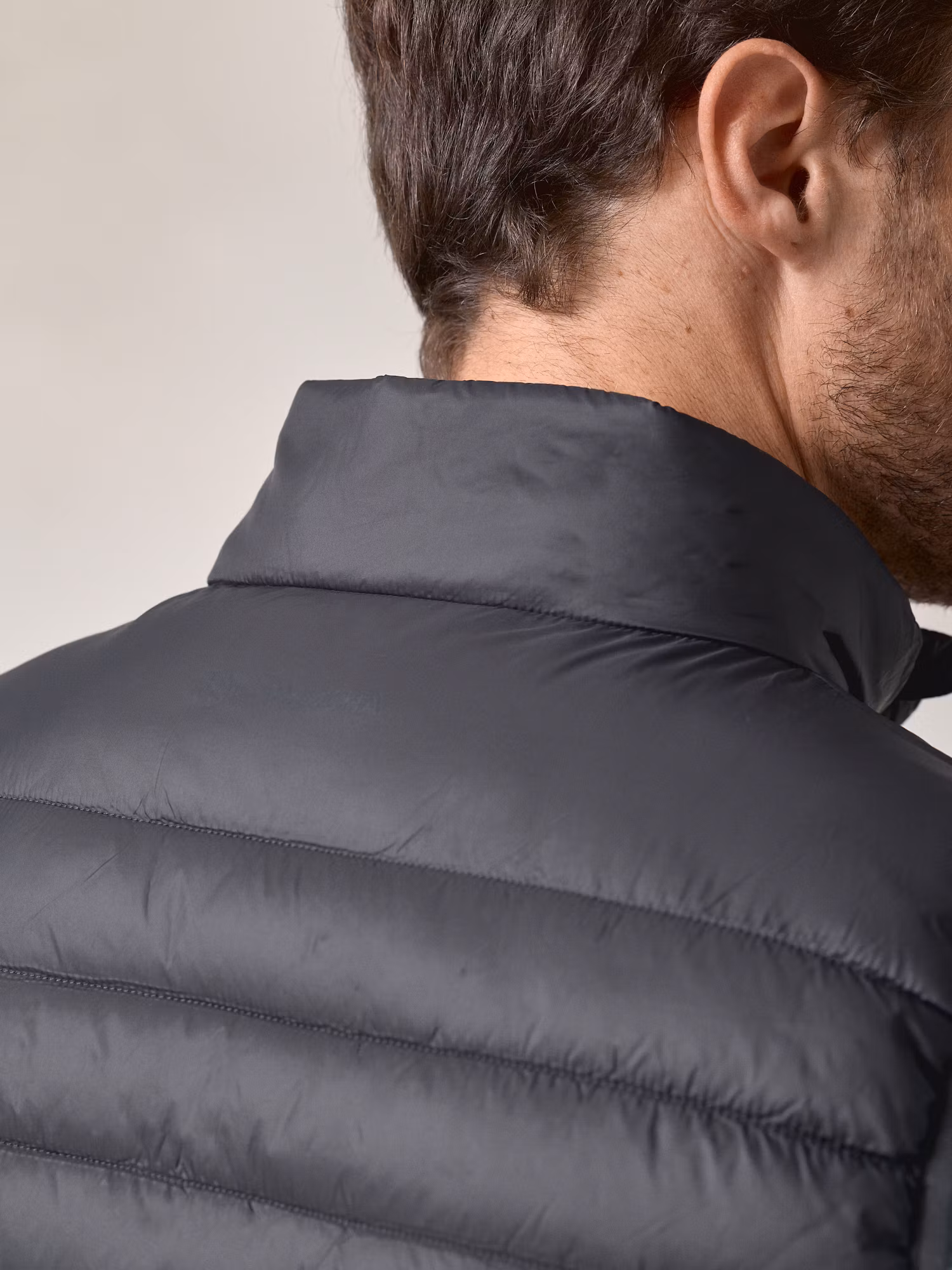 Doudoune sans manches | Gris