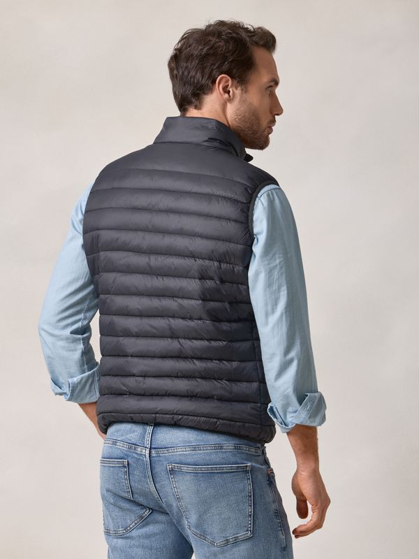 Doudoune sans manches | Gris