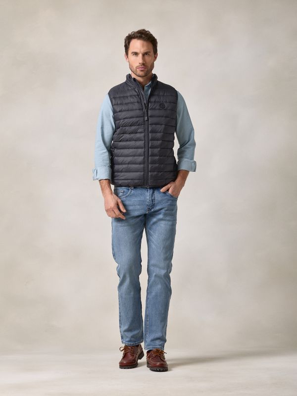 Doudoune sans manches | Gris