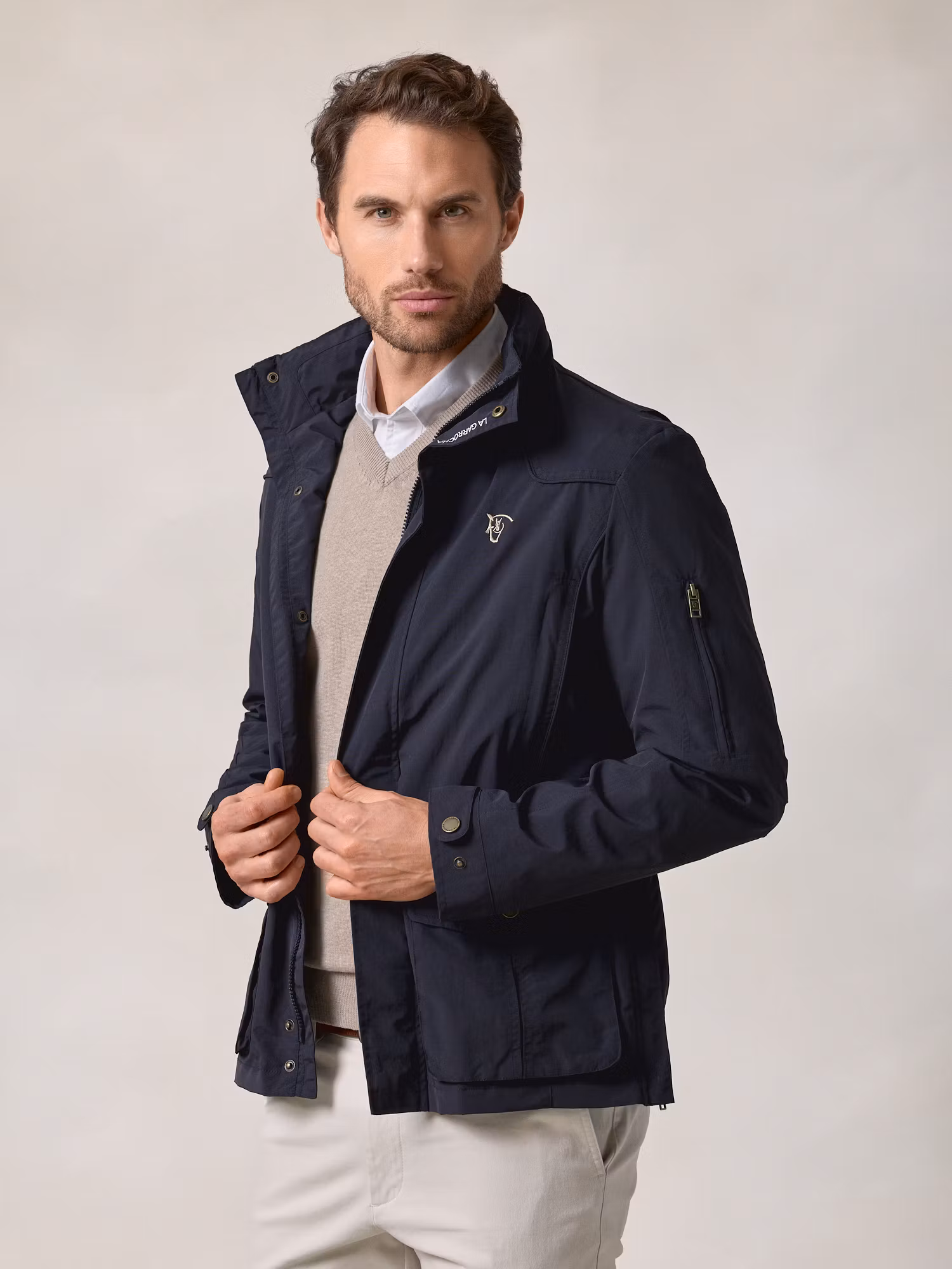 Lightweight Parka | Navy Blue