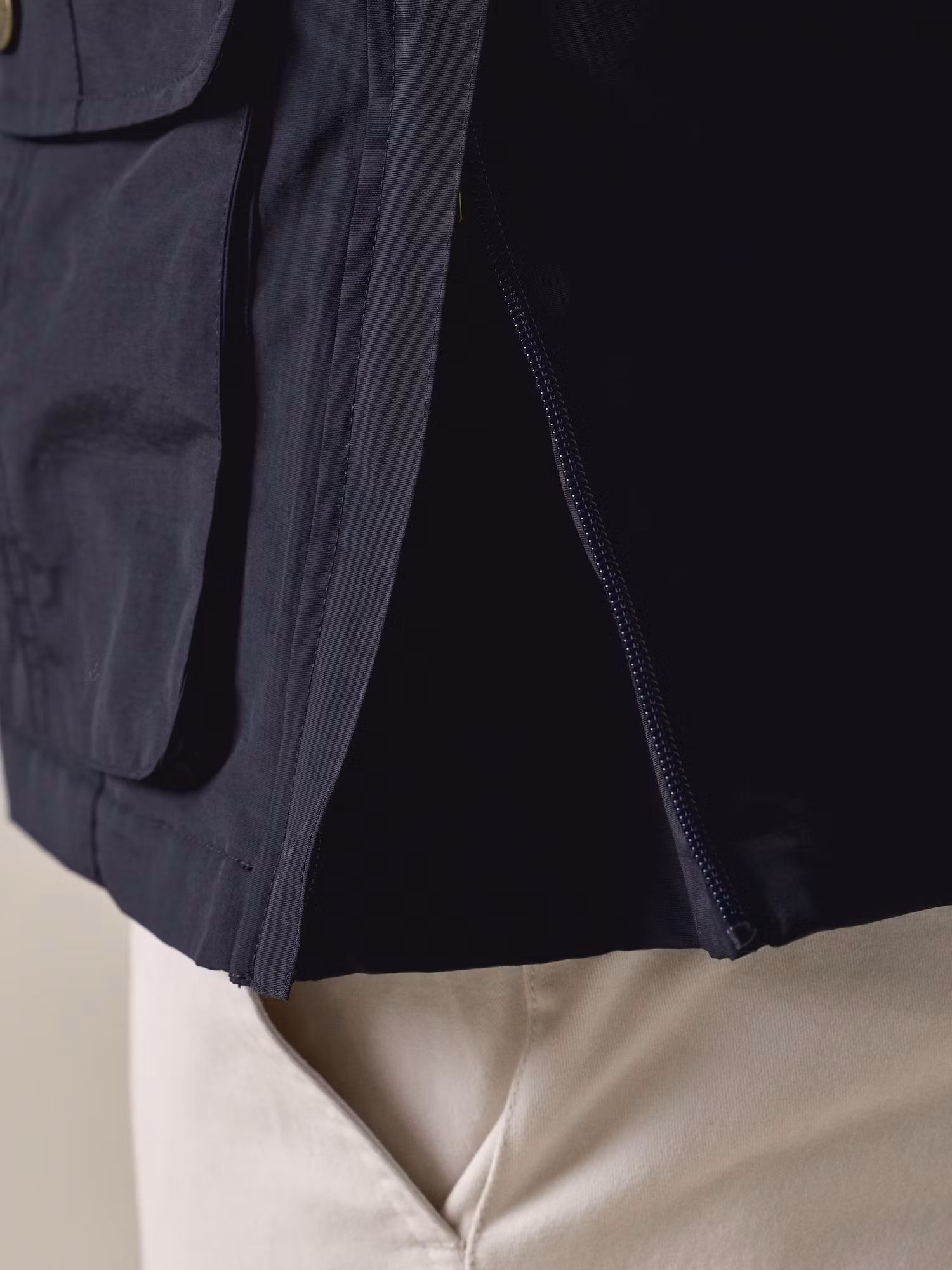 Lightweight Parka | Navy Blue