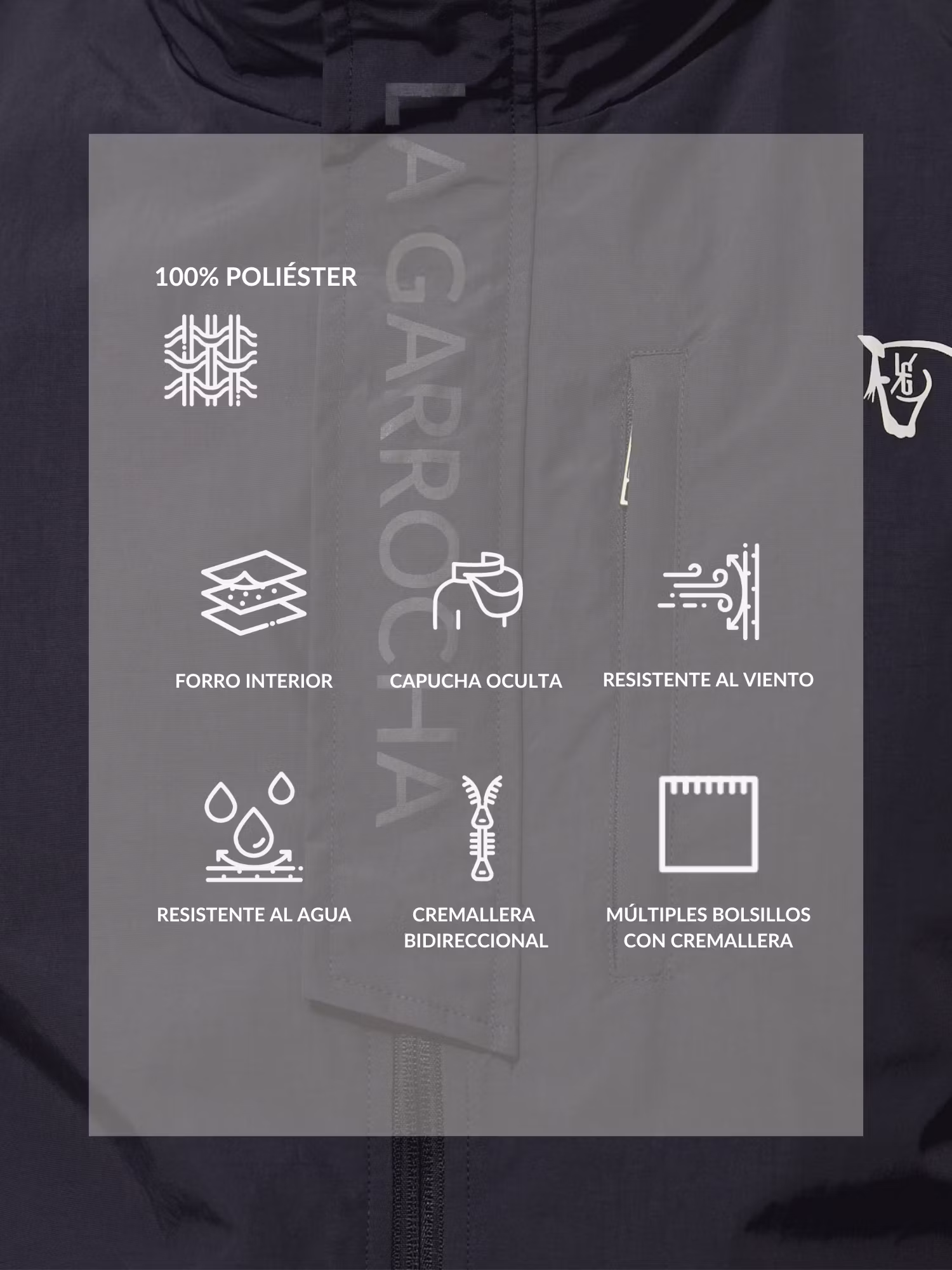 Technical Jacket | Navy Blue