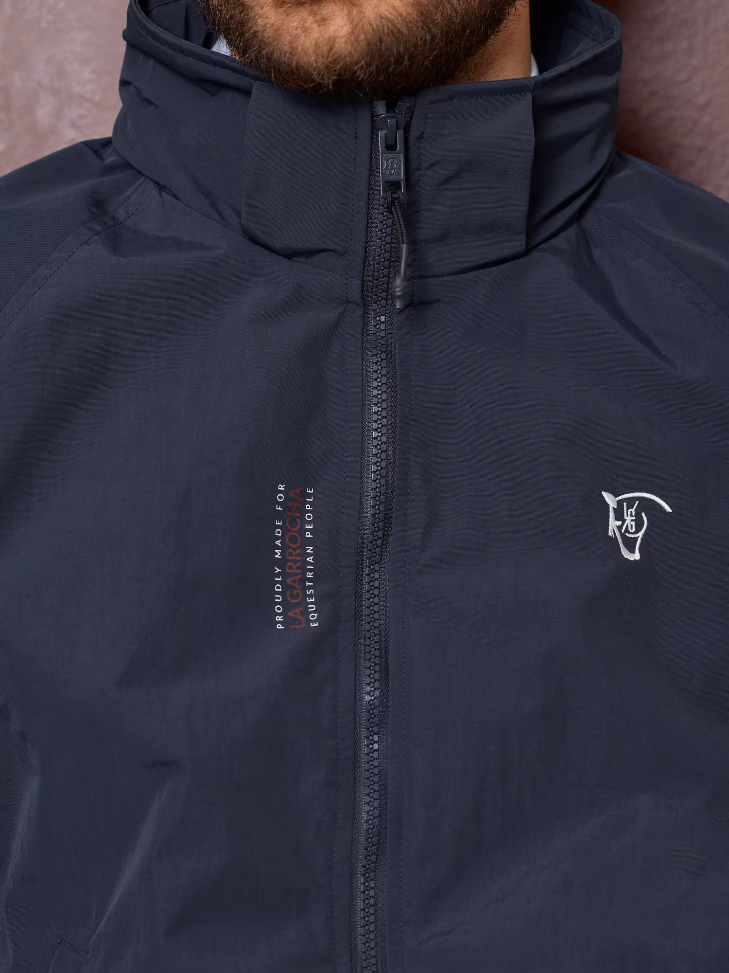 Lightweight Rider Jacket | Navy Blue