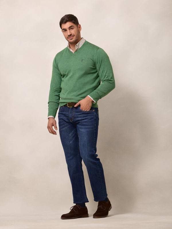 Suéter decote em V | Hiedra