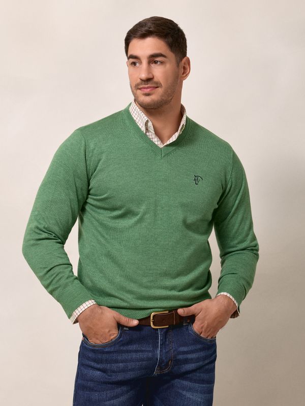 Suéter decote em V | Hiedra