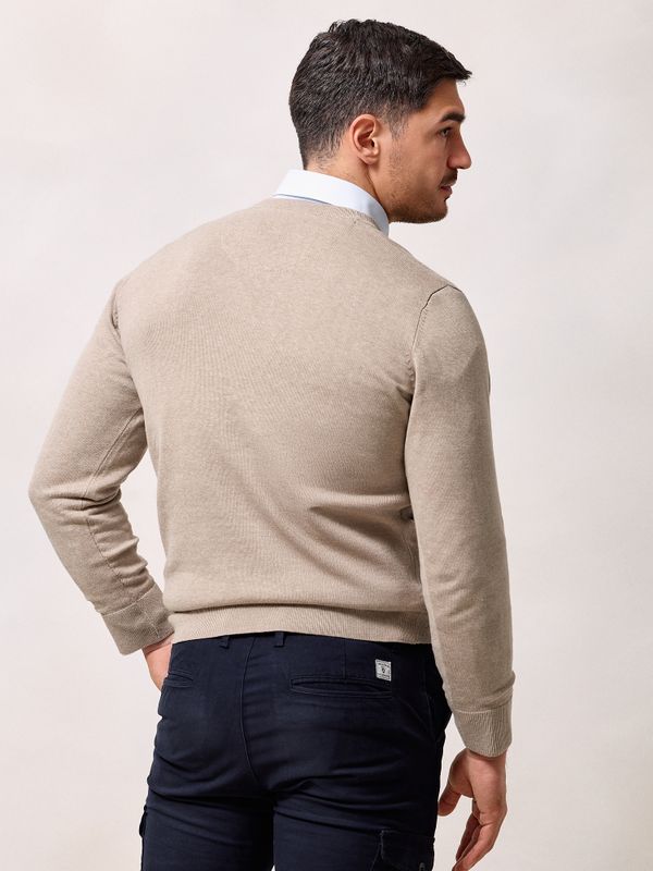 Suéter decote em V | Piedra