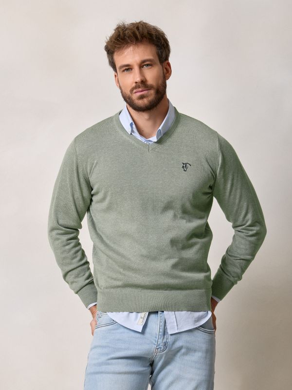 Suéter decote em V | Ágave